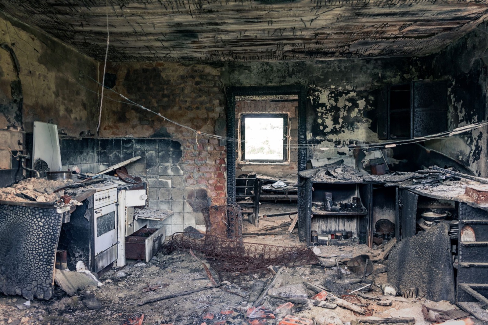 Fire Damage Assessment and Clearance field documentation